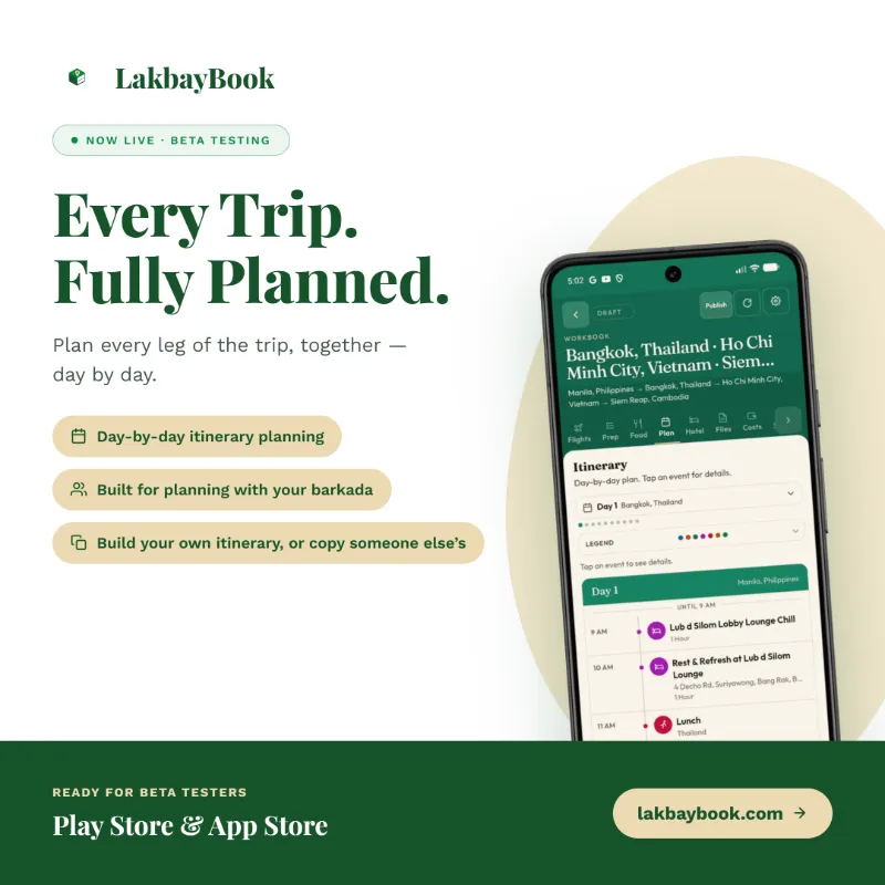 Every trip, fully planned