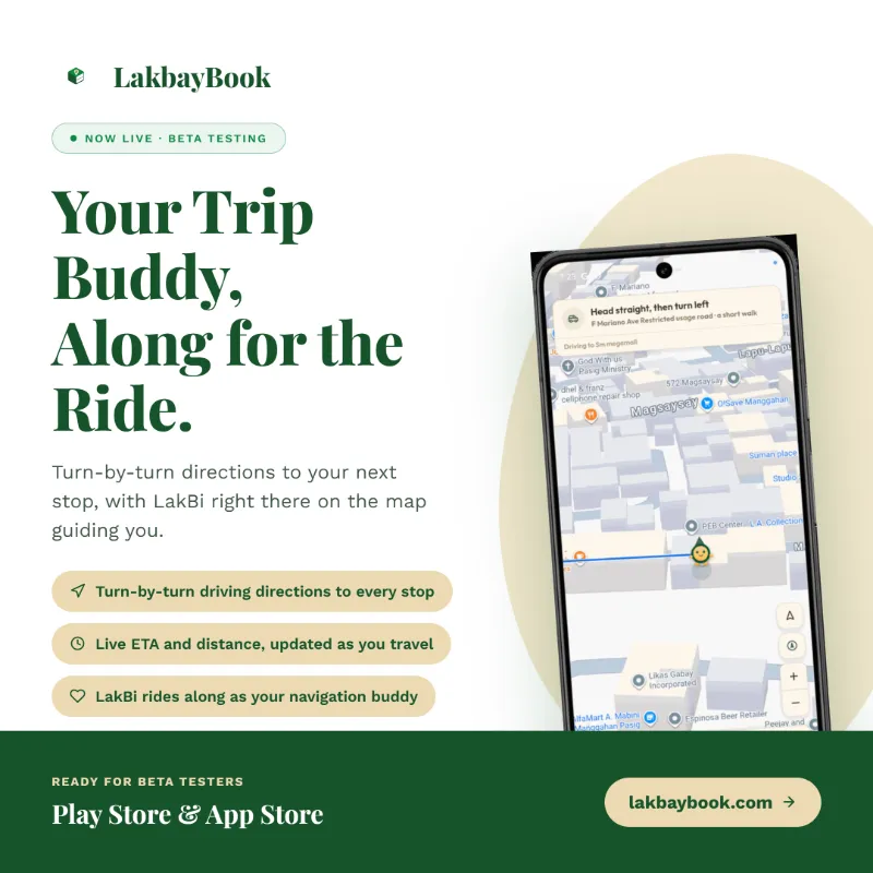 Turn-by-turn trip-buddy navigation