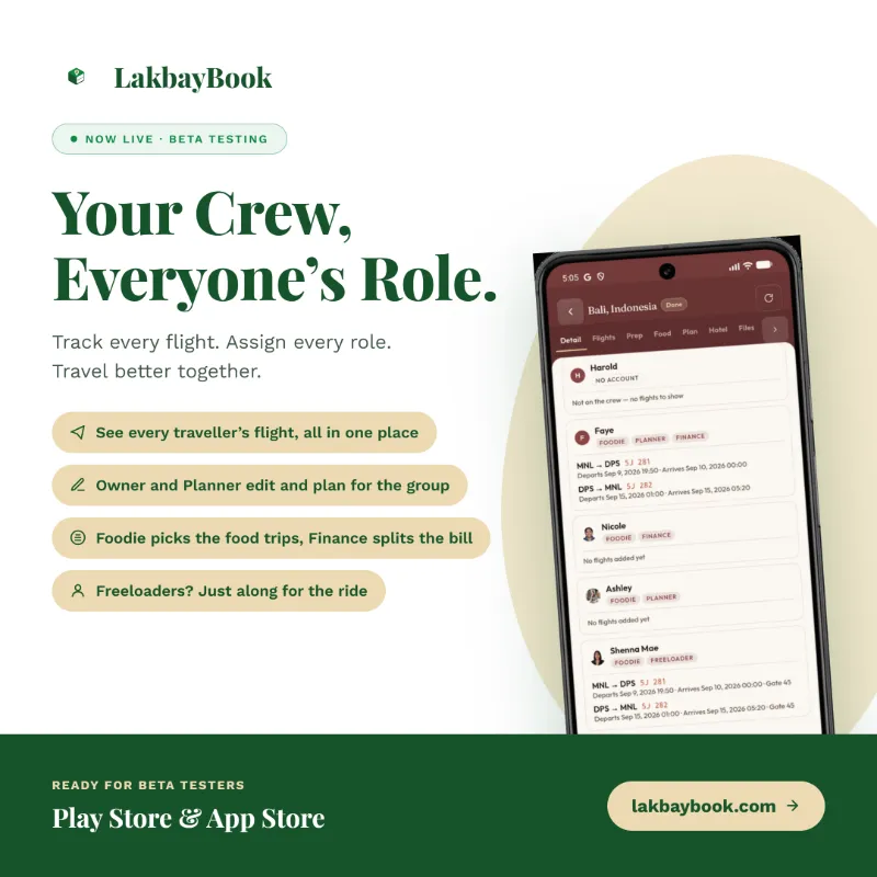 Your crew, everyone's role